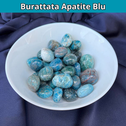 APATITE - Pietra naturale burattata - Zen Home