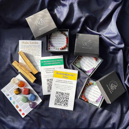Box Bracciale Elastico 7 Chakra - Zen Home