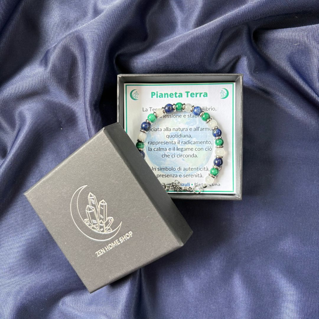 Bracciale Pianeta Terra – Equilibrio e Connessione - Zen Home
