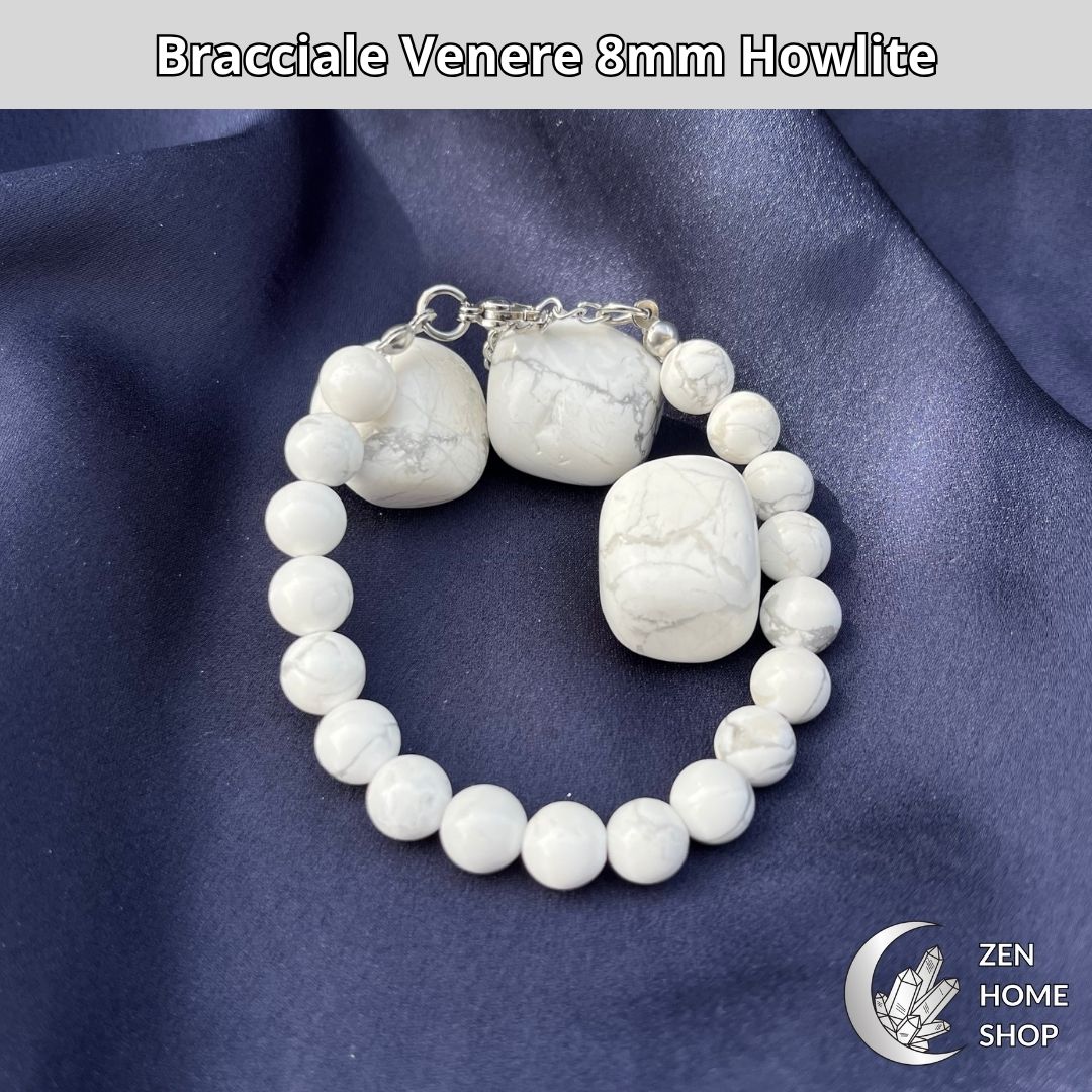 Bracciale Venere da 8 mm - HOWLITE - Zen Home