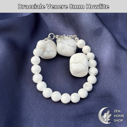 Bracciale Venere da 8 mm - HOWLITE - Zen Home