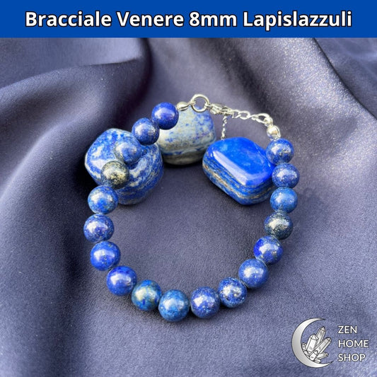Bracciale Venere da 8 mm - LAPISLAZZULI - Zen Home