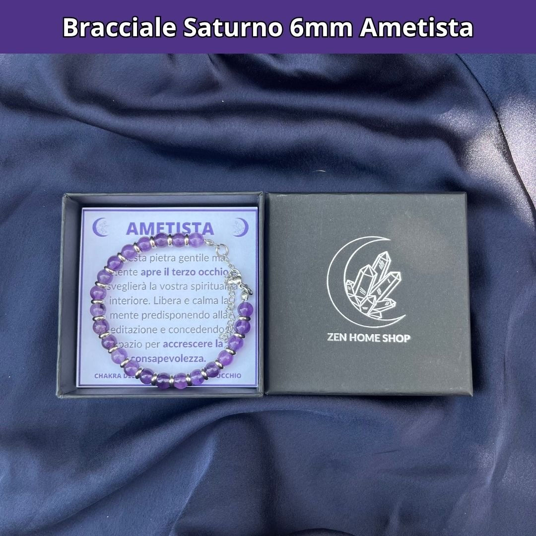 💎 Bracciali Saturno: Scegli la Tua Pietra - Zen Home