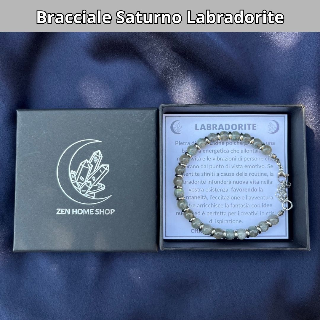 💎 Bracciali Saturno: Scegli la Tua Pietra - Zen Home