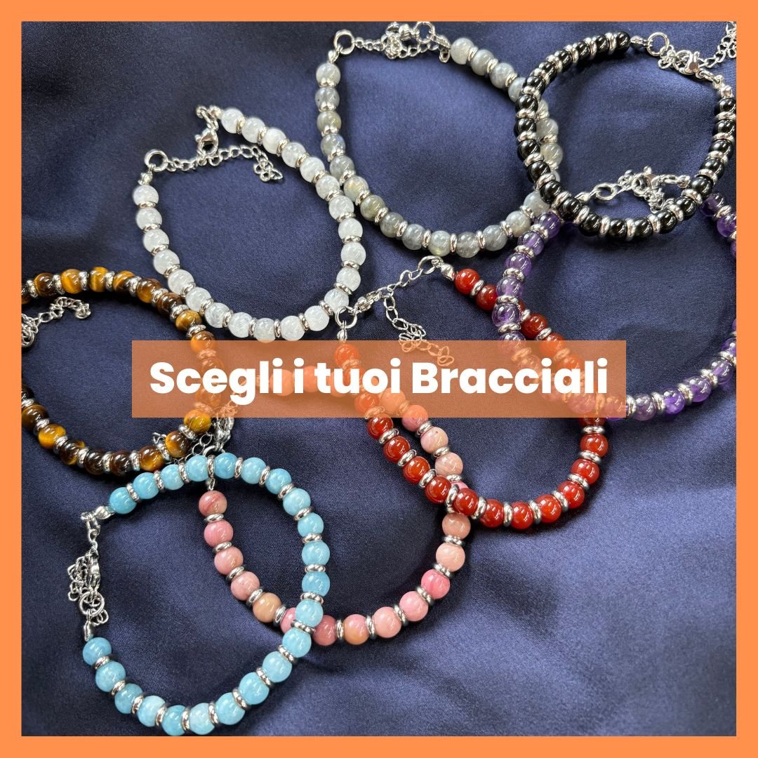 💎 Bracciali Saturno: Scegli la Tua Pietra - Zen Home