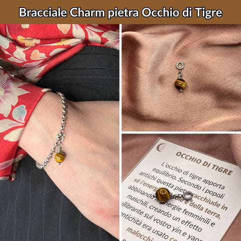 Charm con pietra naturale - Zen Home