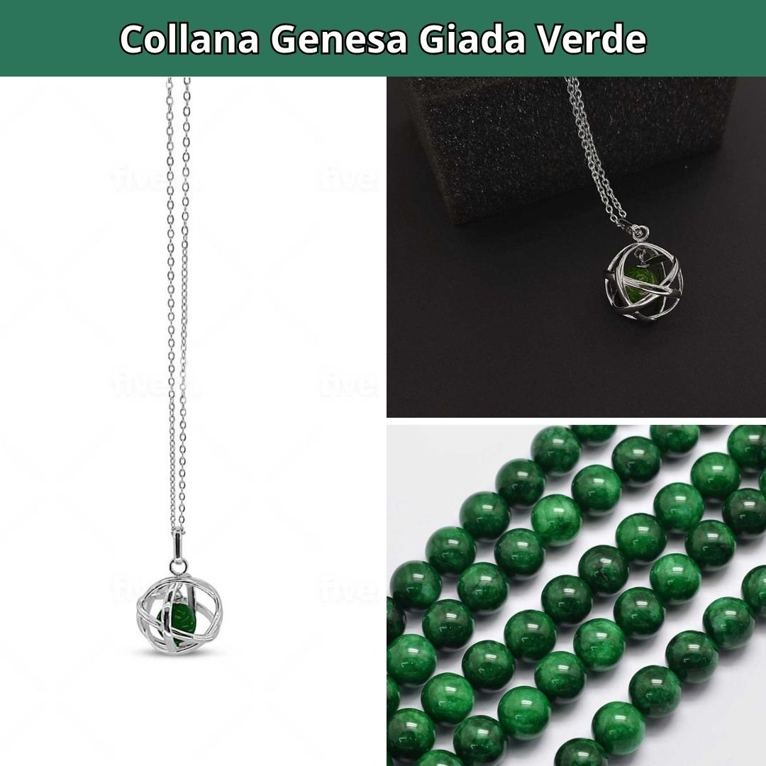 Ciondolo Genesa Con Pietra Naturale - Zen Home