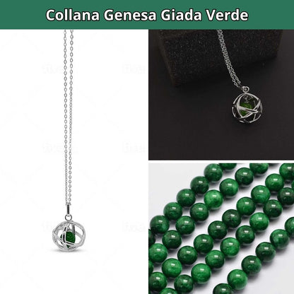 Ciondolo Genesa Con Pietra Naturale - Zen Home