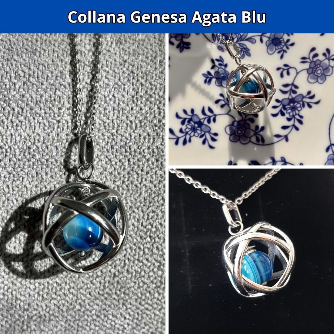 Ciondolo Genesa Con Pietra Naturale - Zen Home