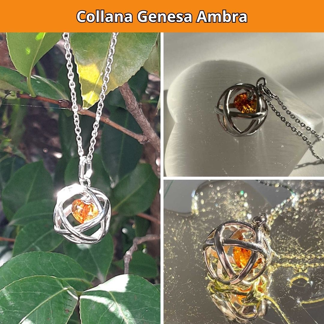 Ciondolo Genesa Con Pietra Naturale - Zen Home