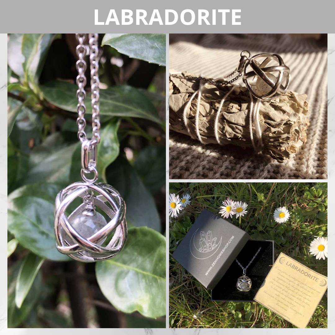 Ciondolo Genesa Con Pietra Naturale - Zen Home