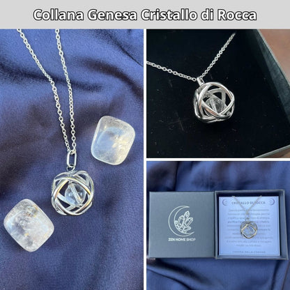 Ciondolo Genesa Con Pietra Naturale - Zen Home