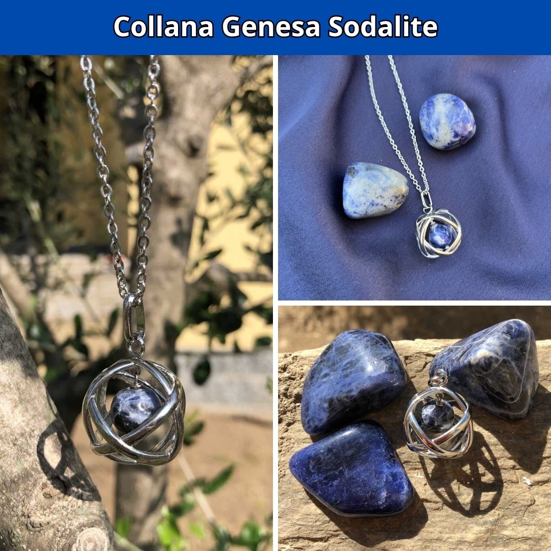 Ciondolo Genesa Con Pietra Naturale - Zen Home