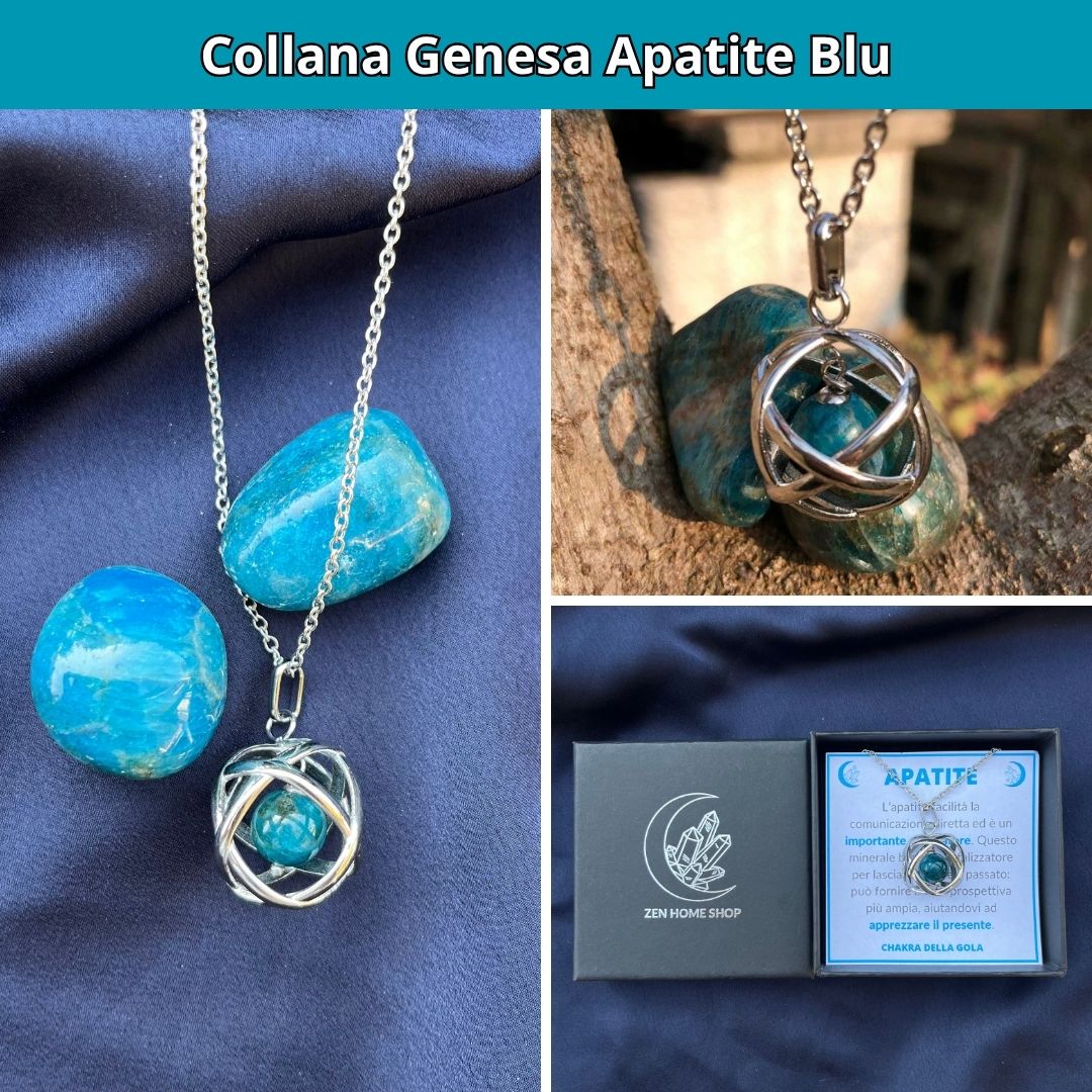 Ciondolo Genesa Con Pietra Naturale - Zen Home