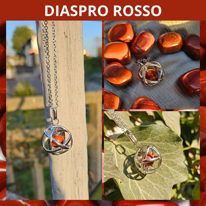 Ciondolo Genesa Con Pietra Naturale - Zen Home