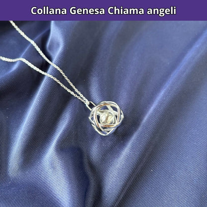 Collana ciondolo Genesa Chiama Angeli - Acciaio Inox - Zen Home