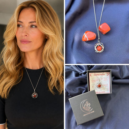 Collana ciondolo Genesa Con Pietra Naturale - Zen Home