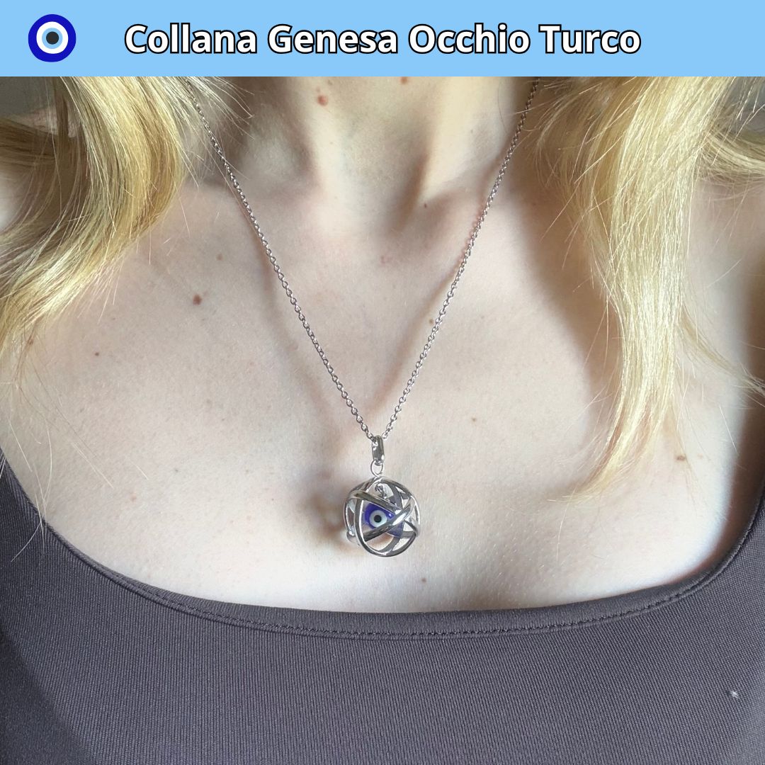 Collana Genesa con Occhio Turco - Zen Home