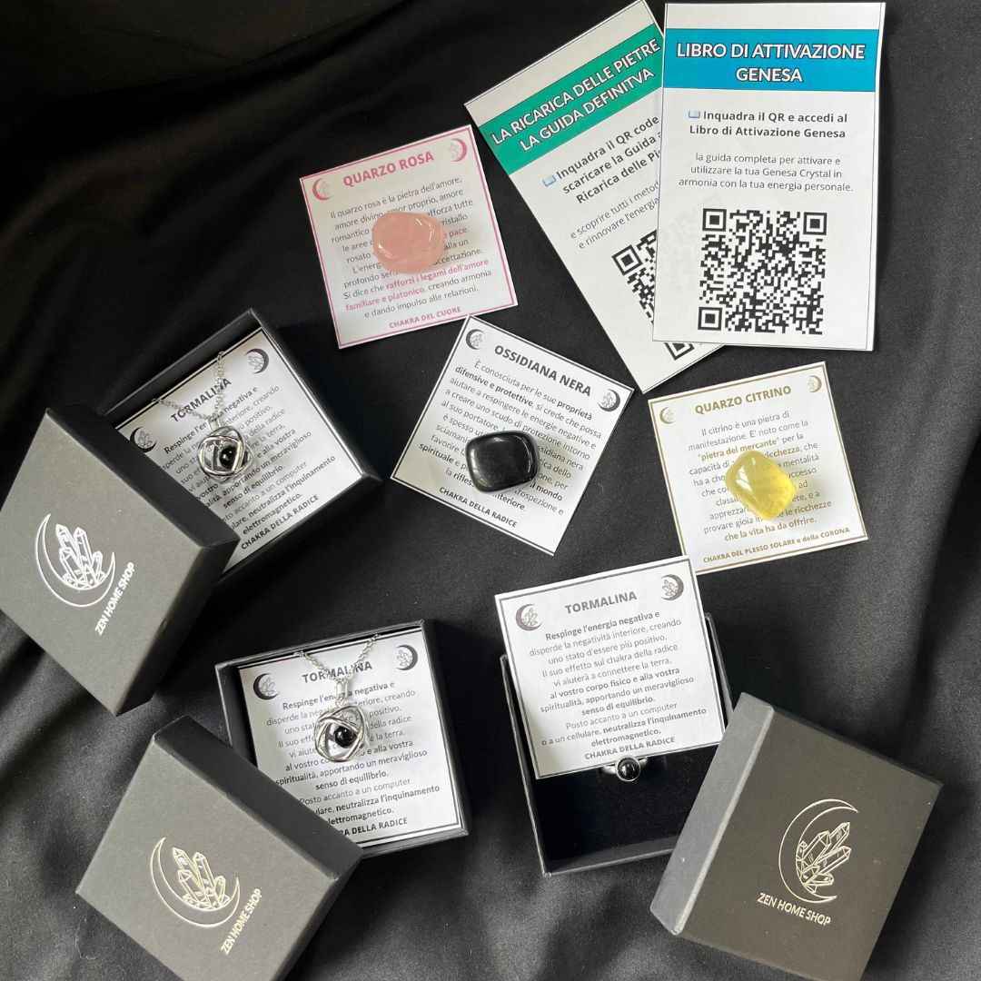 Collana Genesa Tormalina - Box - Zen Home