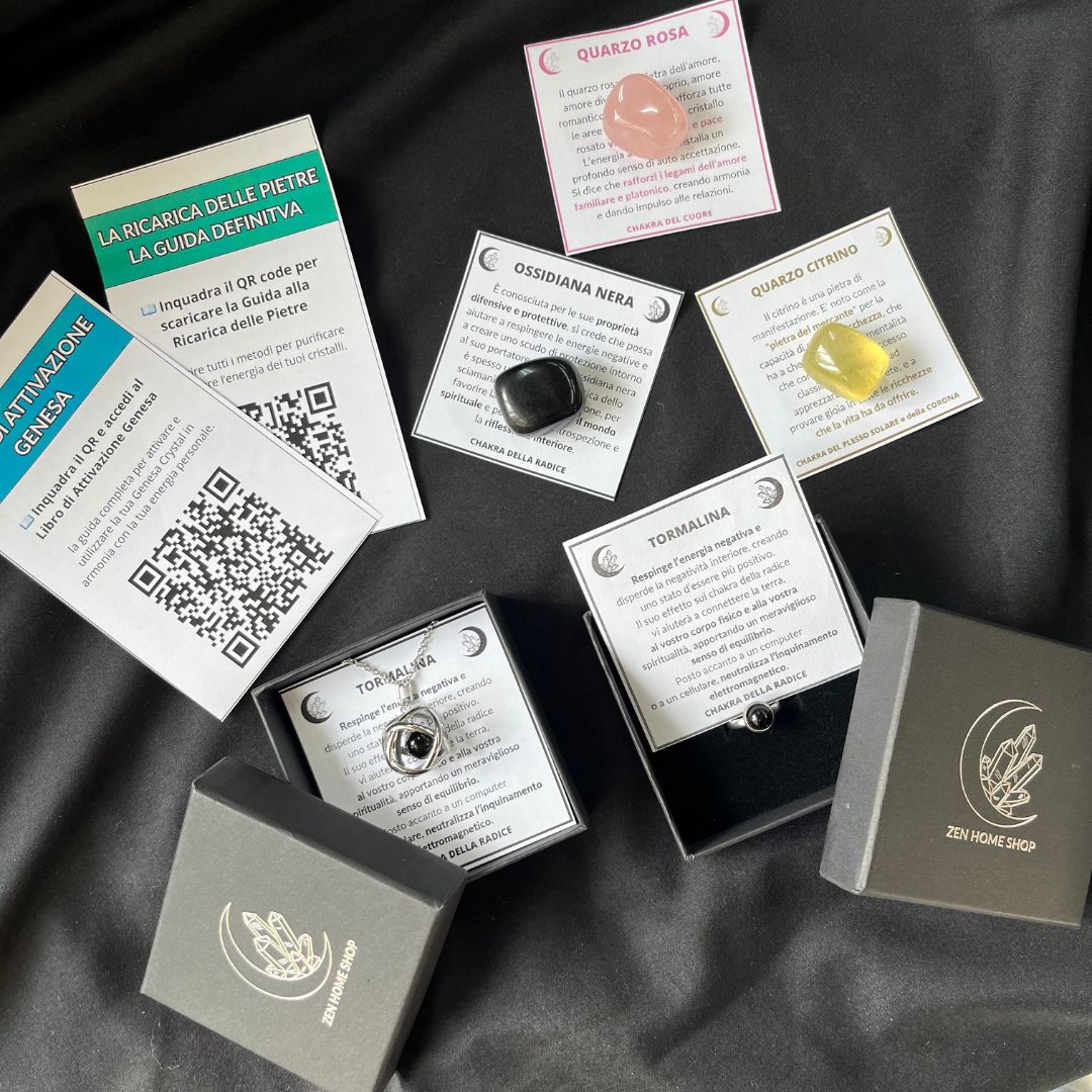 Collana Genesa Tormalina - Box - Zen Home