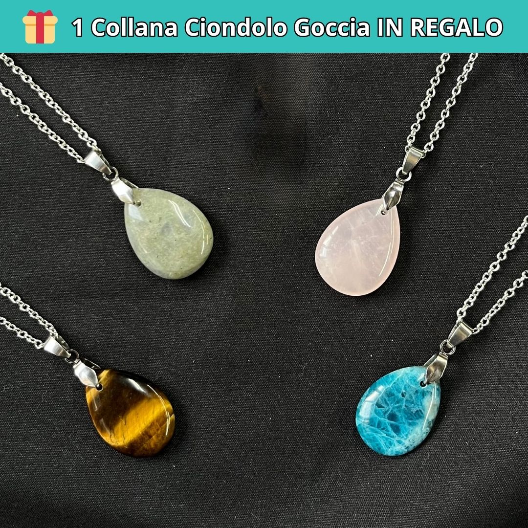 Collana regolabile ciondolo goccia in regalo - Zen Home