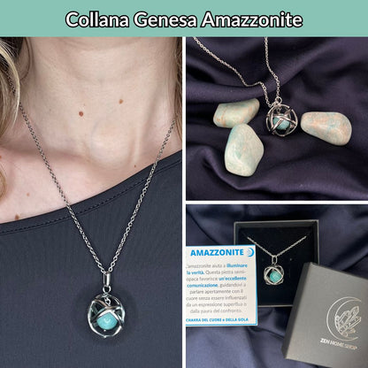 Collana regolabile con ciondolo genesa - Zen Home