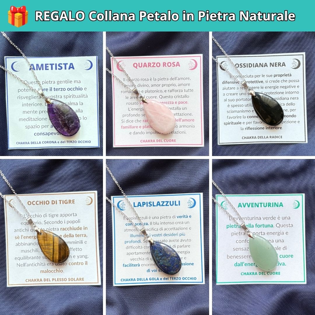 Collana regolabile Petalo in regalo - Zen Home