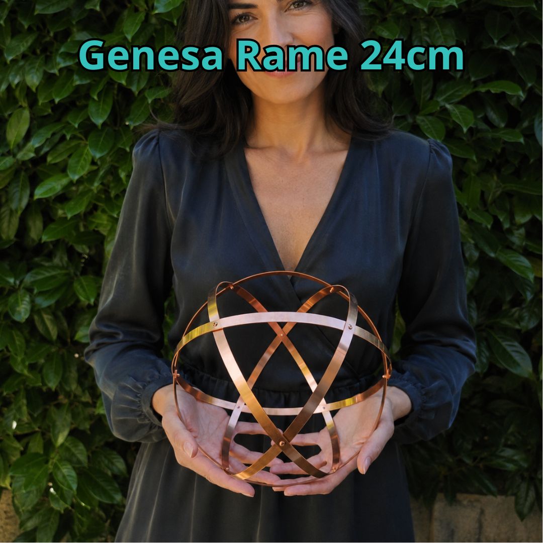 Genesa Crystal grande in rame misura 8cm 16cm 24cm e 32 cm - Zen Home