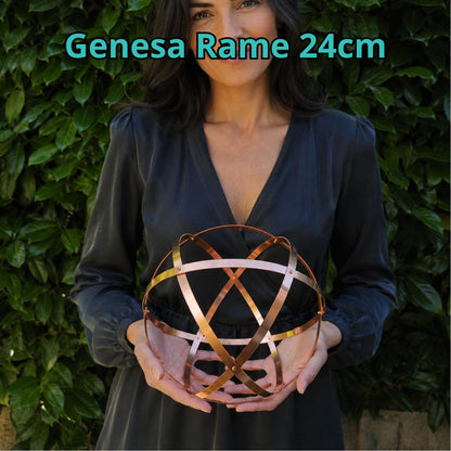 Genesa Crystal grande in rame misura 8cm 16cm 24cm e 32 cm - Zen Home