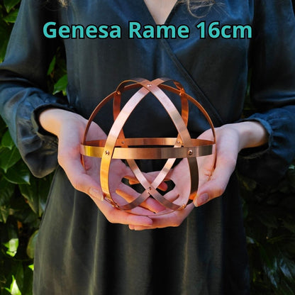 Genesa Crystal grande in rame misura 8cm 16cm 24cm e 32 cm - Zen Home