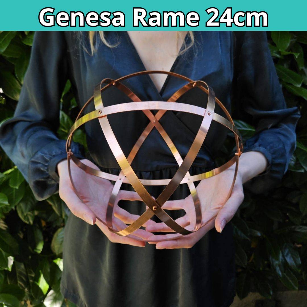 Genesa Crystal grande in rame misura 8cm 16cm 24cm e 32 cm - Zen Home