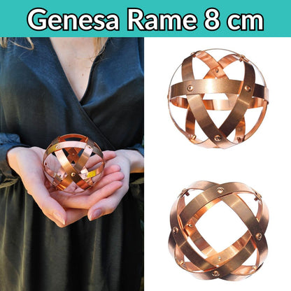 Genesa Crystal grande in rame misura 8cm 16cm e 32 cm - Zen Home