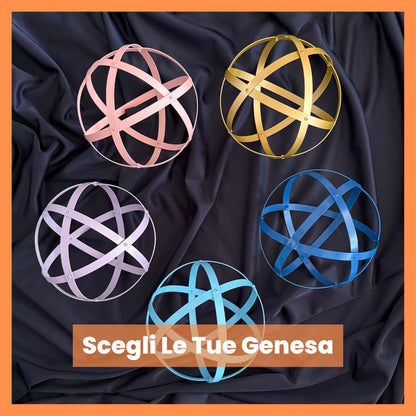 Genesa in alluminio colorata da 16cm - Zen Home