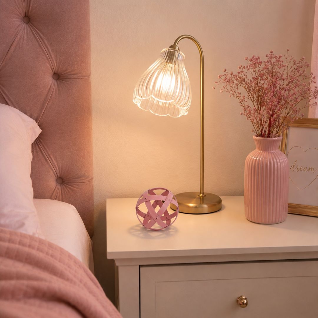 Genesa in alluminio colorata da 8cm - Rosa - Zen Home