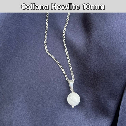 HOWLITE 10mm - Collana regolabile in acciaio - Zen Home