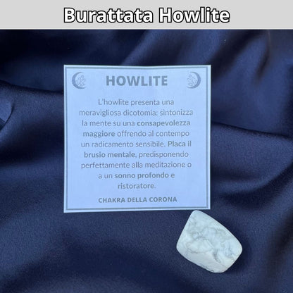 HOWLITE - Pietra naturale burattata - Zen Home