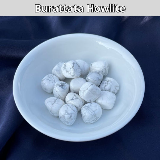 HOWLITE - Pietra naturale burattata - Zen Home