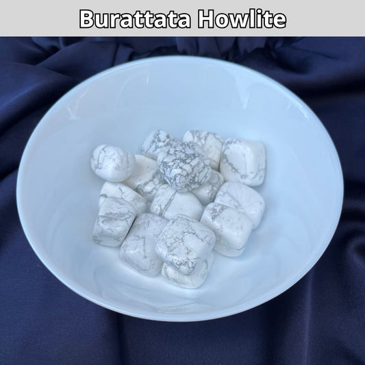 HOWLITE - Pietra naturale burattata - Zen Home