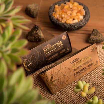 Incenso piramide triangolare Ambra - Sagrada Madre – 4pz - Zen Home