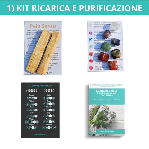 Kit ricarica e purificazione delle pietre naturali - Zen Home