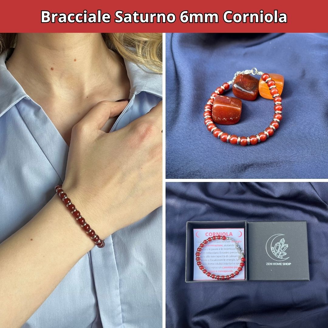 Offerta Bracciali Saturno con Pietre Naturali - Zen Home