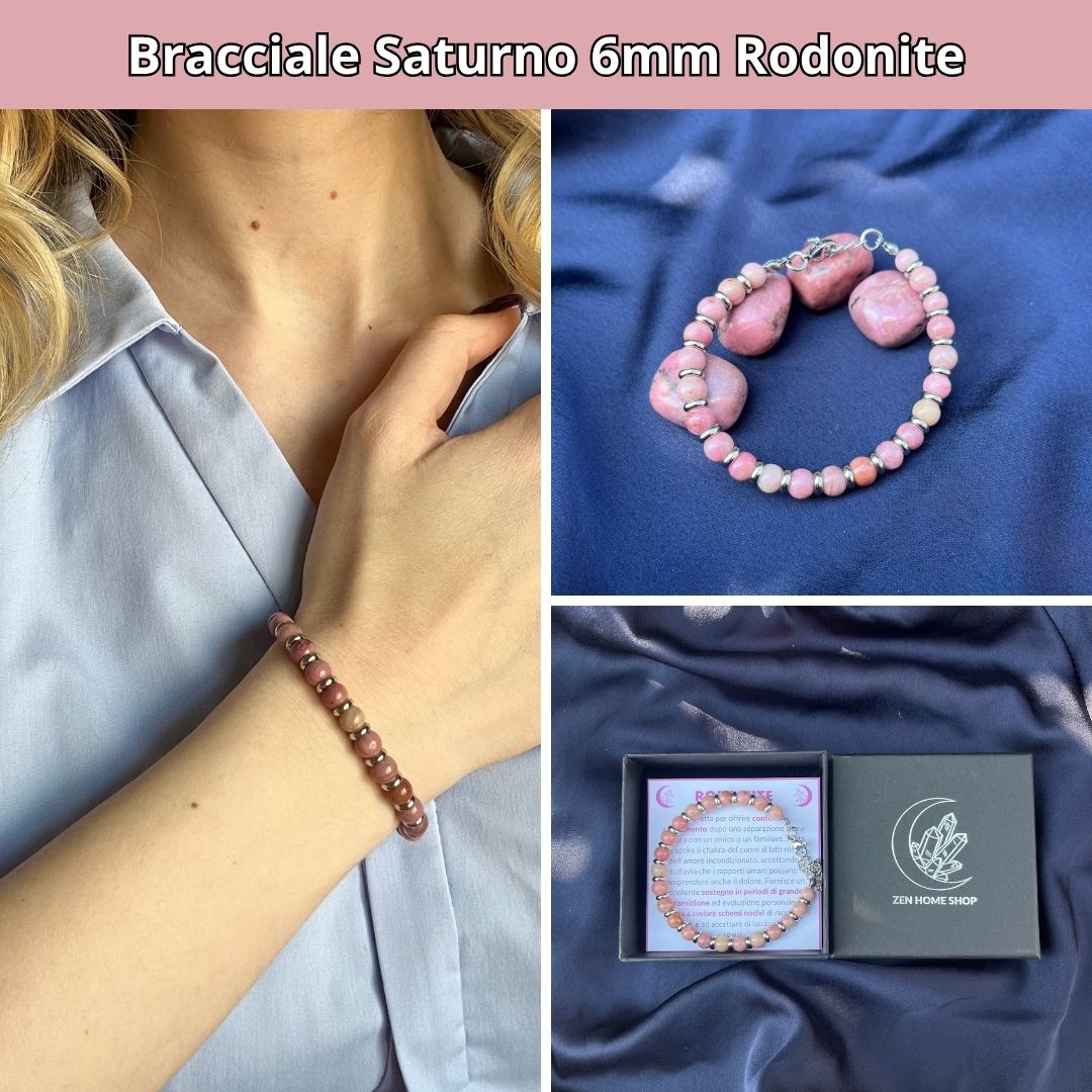 Offerta Bracciali Saturno con Pietre Naturali - Zen Home