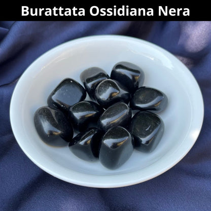 OSSIDIANA - Pietra naturale burattata - Zen Home