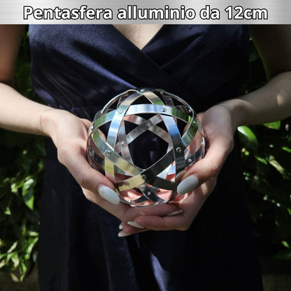 Pentasfera in rame e alluminio misura 12 cm 16cm e 24cm - Zen Home