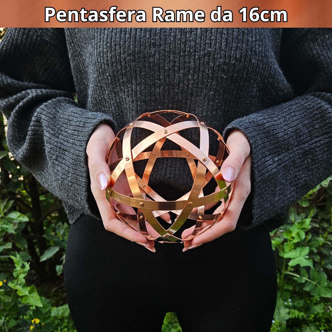 Pentasfera in rame e alluminio misura 16cm e 24cm - Zen Home