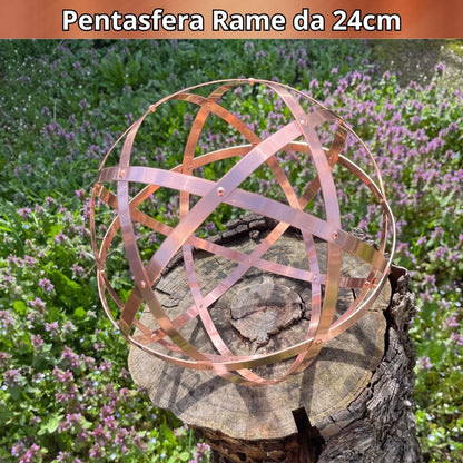 Pentasfera in rame e alluminio misura 16cm e 24cm - Zen Home