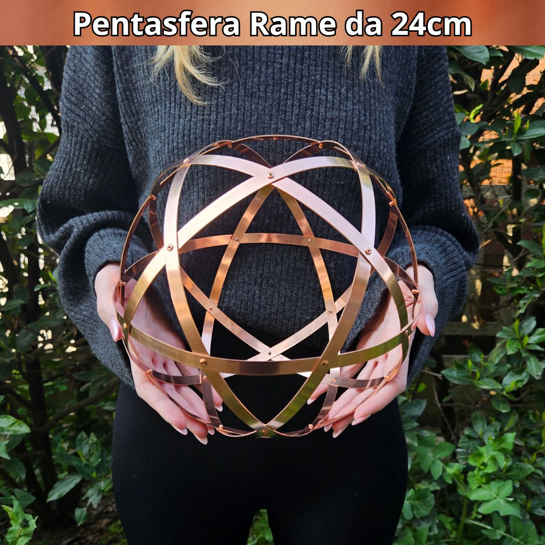 Pentasfera in rame e alluminio misura 16cm e 24cm - Zen Home