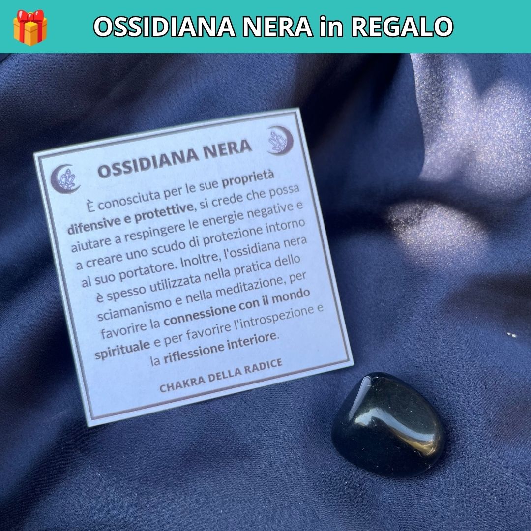 Pietra Ossidiana Nera in Regalo - Zen Home