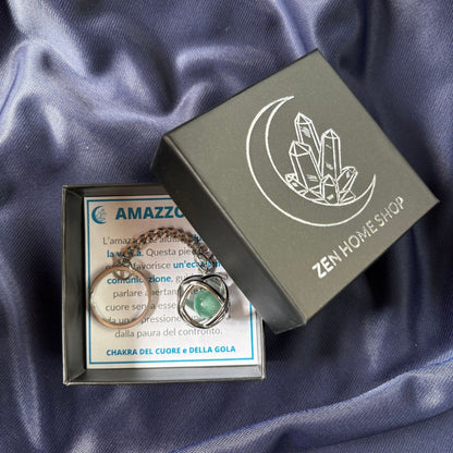 Portachiavi Genesa con pietre naturali - Zen Home