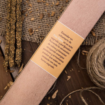 Sagrada Madre - Bastoncini di incenso Palo Santo, 8 pz - Zen Home